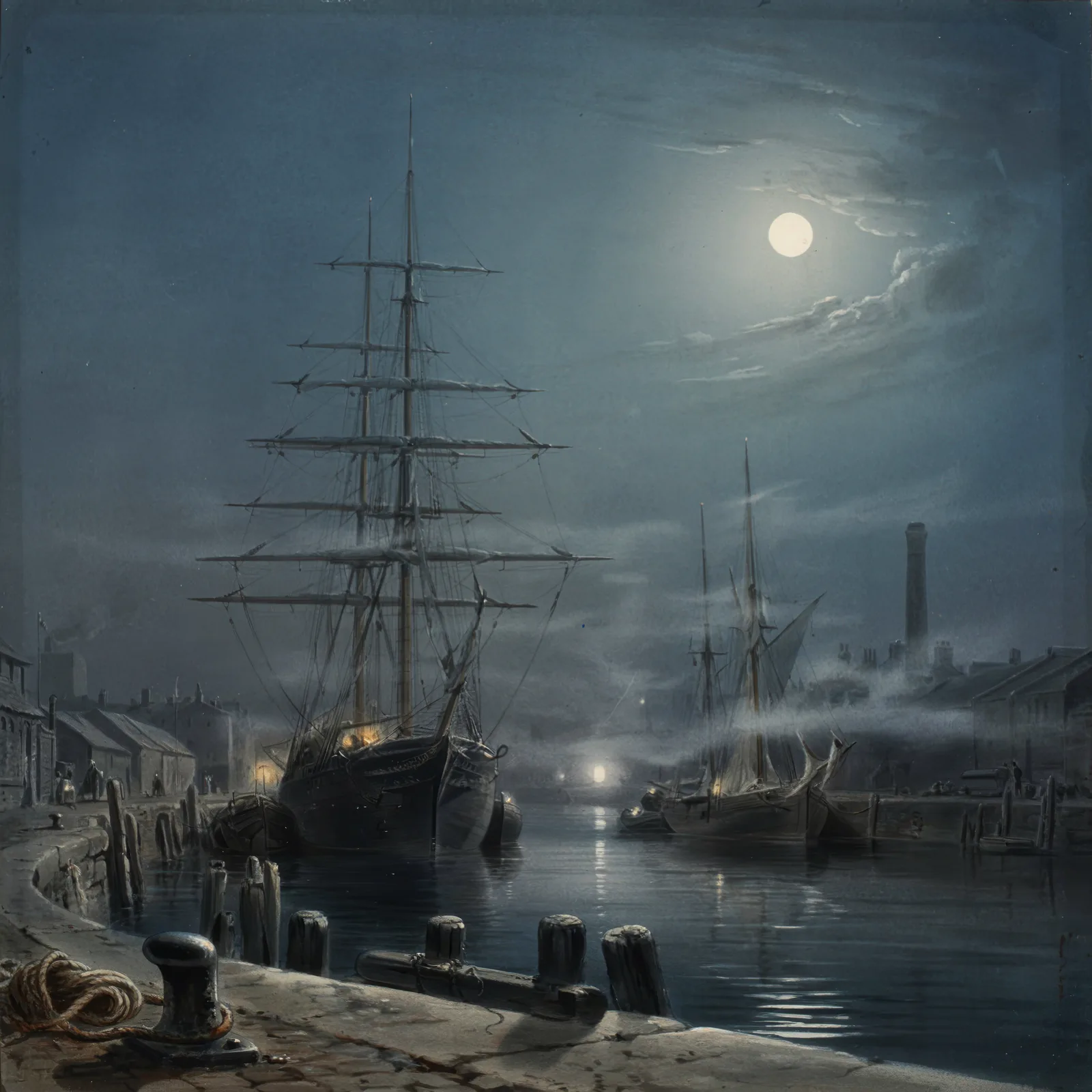 London docks